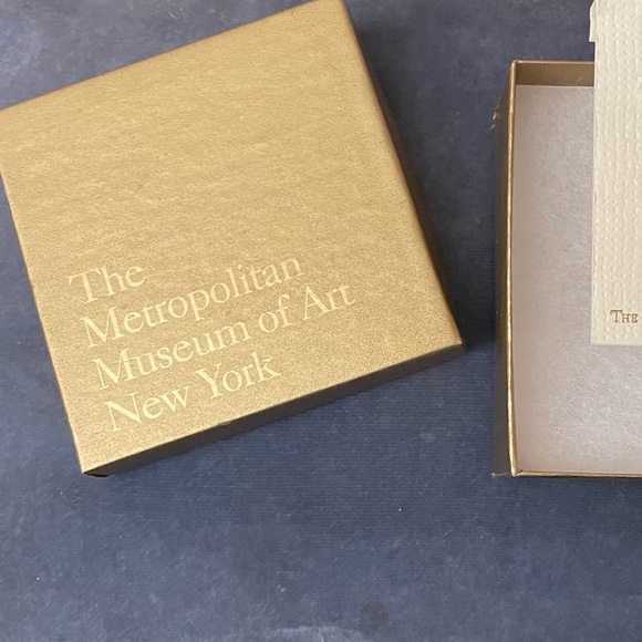 MMA “Elizabeth Marant-esque” Art Deco Celestial silver and gold-plated earrings - Picture 3 of 6